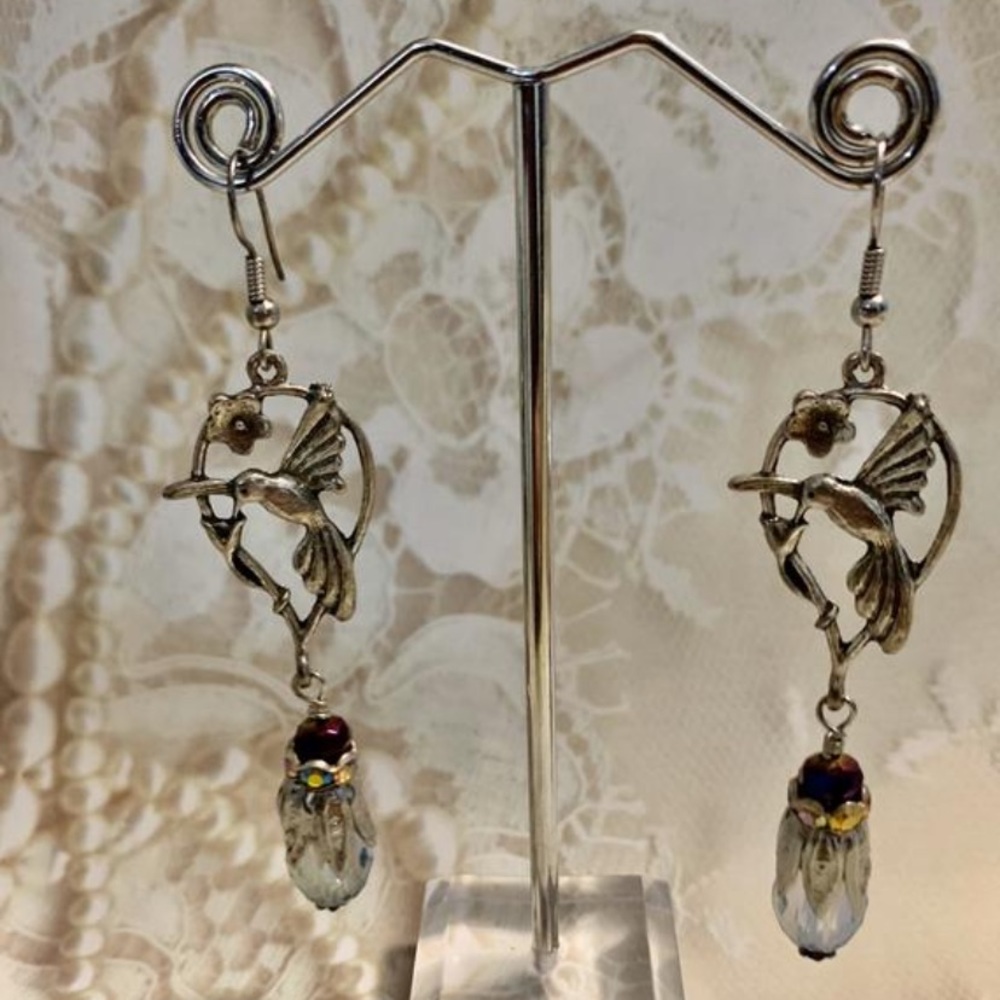 Hummingbird Earrings View 5